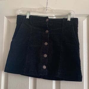 Corduroy skirt